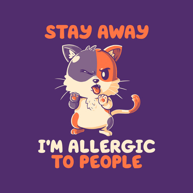 Allergic To People-Samsung-Snap-Phone Case-koalastudio