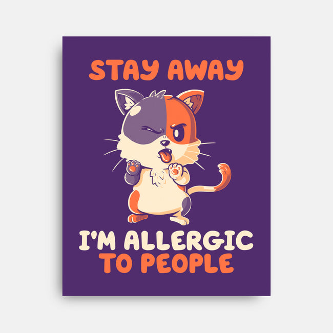 Allergic To People-None-Stretched-Canvas-koalastudio