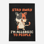 Allergic To People-None-Indoor-Rug-koalastudio