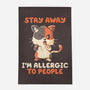 Allergic To People-None-Indoor-Rug-koalastudio