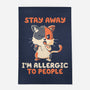 Allergic To People-None-Indoor-Rug-koalastudio