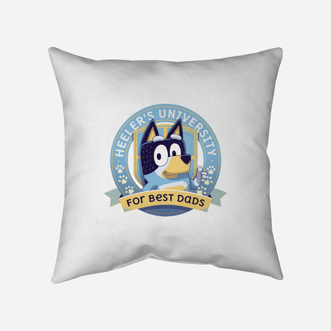 Heeler's Uni-None-Non-Removable Cover w Insert-Throw Pillow-Geekydog