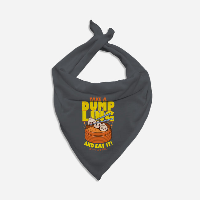 Take A Dumpling And Eat It-Dog-Bandana-Pet Collar-Boggs Nicolas