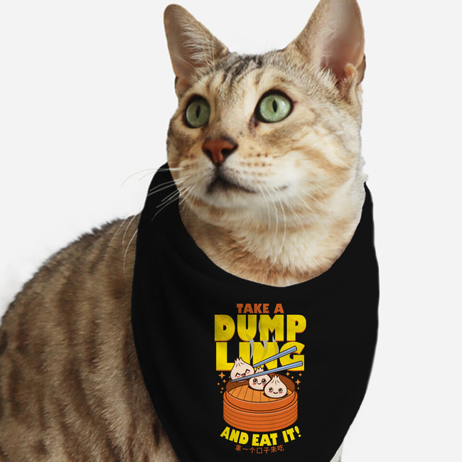 Take A Dumpling And Eat It-Cat-Bandana-Pet Collar-Boggs Nicolas