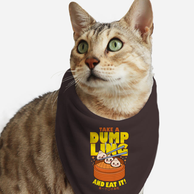 Take A Dumpling And Eat It-Cat-Bandana-Pet Collar-Boggs Nicolas