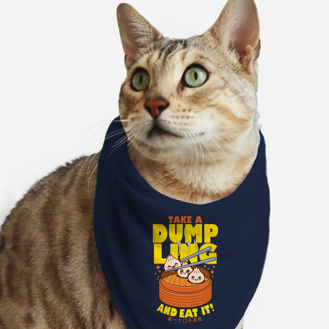 Take A Dumpling And Eat It-Cat-Bandana-Pet Collar-Boggs Nicolas