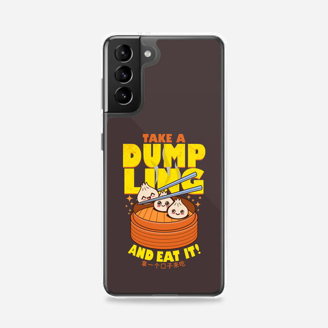 Take A Dumpling And Eat It-Samsung-Snap-Phone Case-Boggs Nicolas