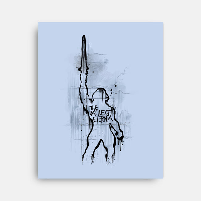 The Battle Of Eternia-None-Stretched-Canvas-zascanauta