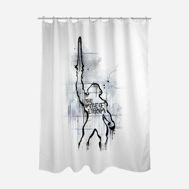 The Battle Of Eternia-None-Polyester-Shower Curtain-zascanauta