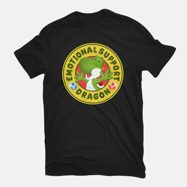 My Emotional Support Dragon-Womens-Basic-Tee-Tri haryadi