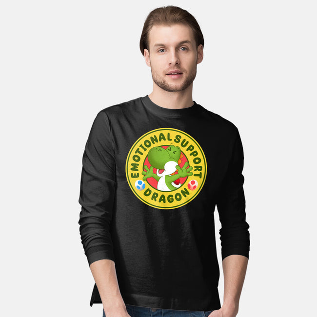 My Emotional Support Dragon-Mens-Long Sleeved-Tee-Tri haryadi