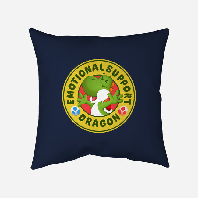 My Emotional Support Dragon-None-Removable Cover w Insert-Throw Pillow-Tri haryadi