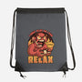 Video Game Relax Player-None-Drawstring-Bag-Studio Mootant