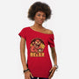 Video Game Relax Player-Womens-Off Shoulder-Tee-Studio Mootant