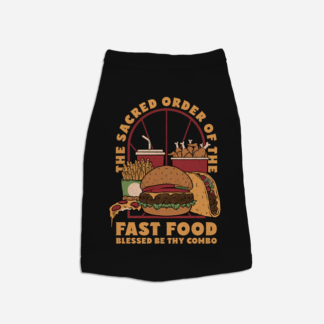 Sacred Order Of Fast Food-Dog-Basic-Pet Tank-Studio Mootant