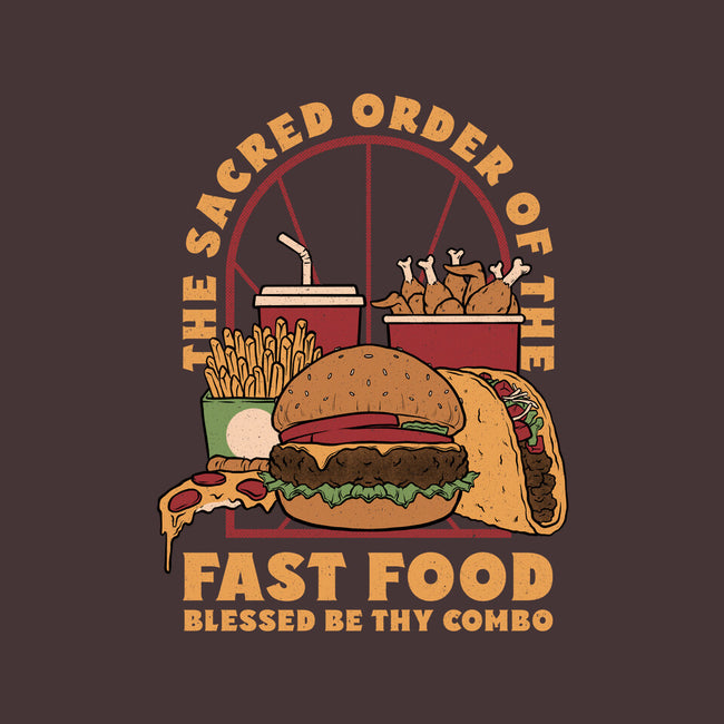 Sacred Order Of Fast Food-None-Removable Cover w Insert-Throw Pillow-Studio Mootant