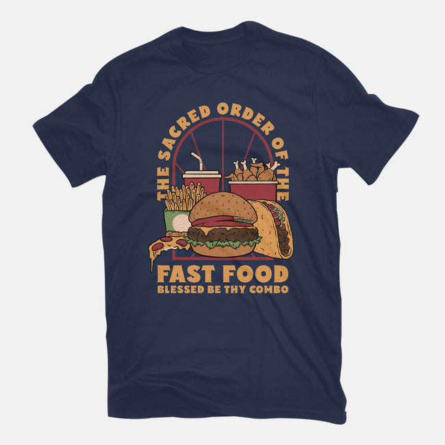 Sacred Order Of Fast Food-Mens-Heavyweight-Tee-Studio Mootant