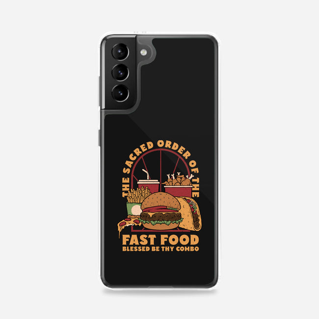 Sacred Order Of Fast Food-Samsung-Snap-Phone Case-Studio Mootant