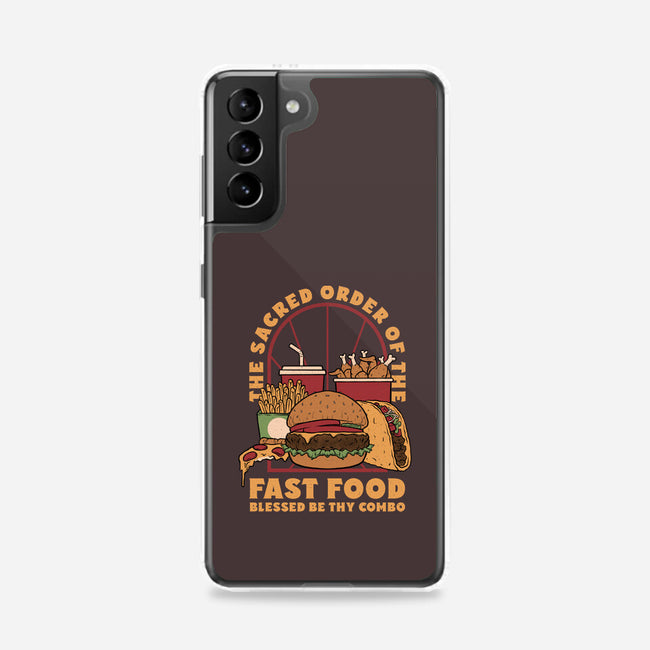 Sacred Order Of Fast Food-Samsung-Snap-Phone Case-Studio Mootant