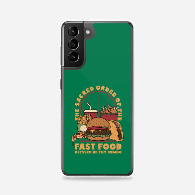 Sacred Order Of Fast Food-Samsung-Snap-Phone Case-Studio Mootant