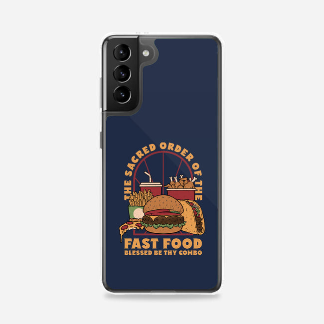 Sacred Order Of Fast Food-Samsung-Snap-Phone Case-Studio Mootant