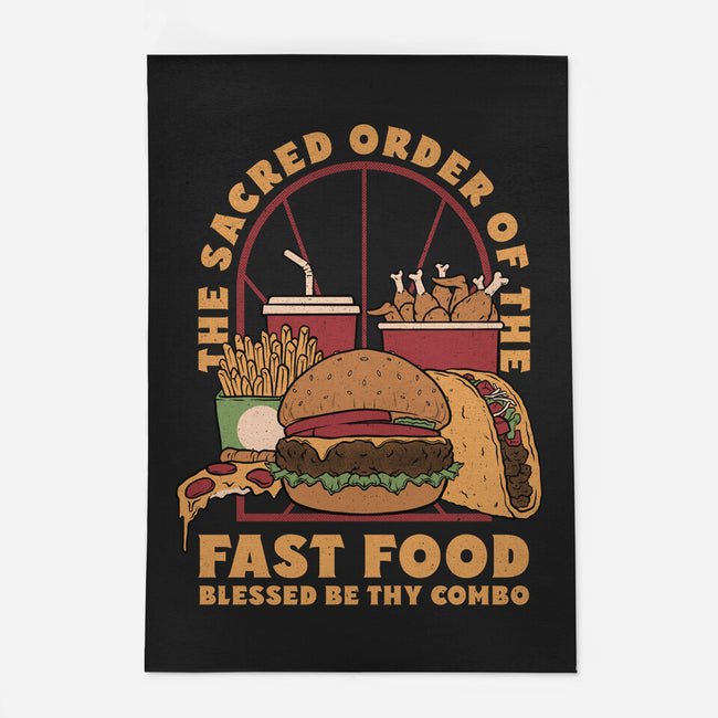 Sacred Order Of Fast Food-None-Outdoor-Rug-Studio Mootant