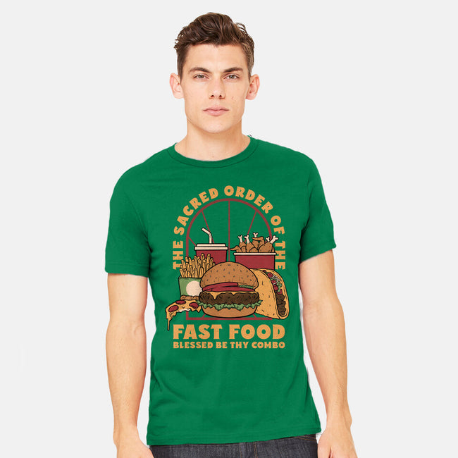 Sacred Order Of Fast Food-Mens-Heavyweight-Tee-Studio Mootant