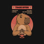 Capybara Coffee Trade-None-Non-Removable Cover w Insert-Throw Pillow-Studio Mootant