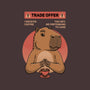 Capybara Coffee Trade-None-Removable Cover-Throw Pillow-Studio Mootant