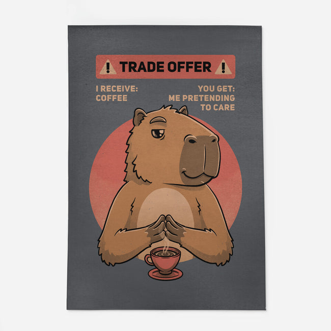 Capybara Coffee Trade-None-Outdoor-Rug-Studio Mootant