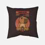 Capybara Coffee Trade-None-Non-Removable Cover w Insert-Throw Pillow-Studio Mootant