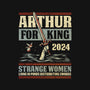 Arthur For King 2024-None-Removable Cover w Insert-Throw Pillow-kg07