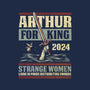 Arthur For King 2024-None-Polyester-Shower Curtain-kg07