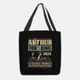 Arthur For King 2024-None-Basic Tote-Bag-kg07