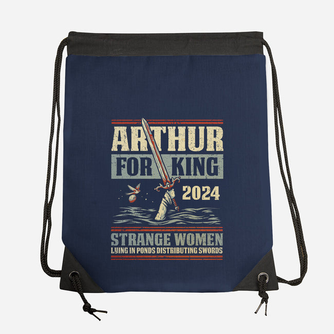 Arthur For King 2024-None-Drawstring-Bag-kg07