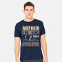 Arthur For King 2024-Mens-Heavyweight-Tee-kg07