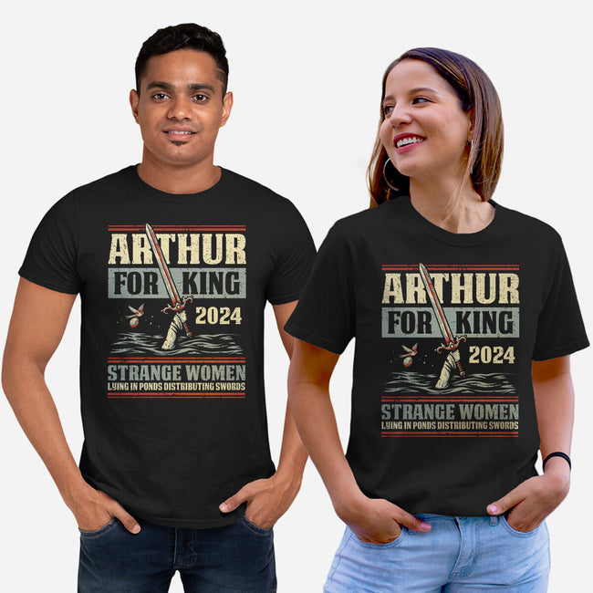 Arthur For King 2024-Unisex-Basic-Tee-kg07