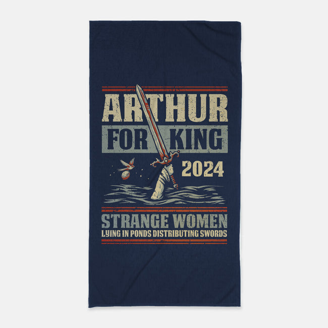 Arthur For King 2024-None-Beach-Towel-kg07