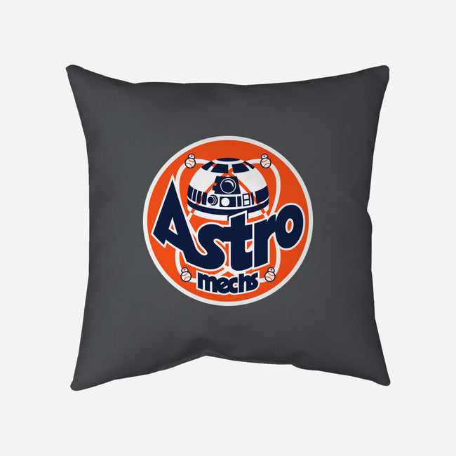 Astromechs-None-Removable Cover-Throw Pillow-Wheels
