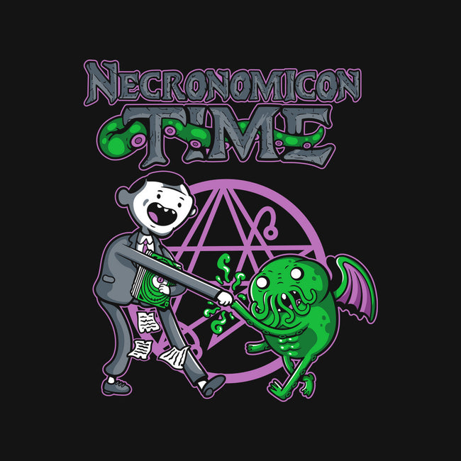 Necronomicon Time-None-Polyester-Shower Curtain-demonigote