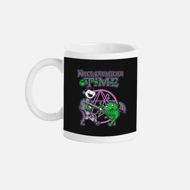 Necronomicon Time-None-Mug-Drinkware-demonigote