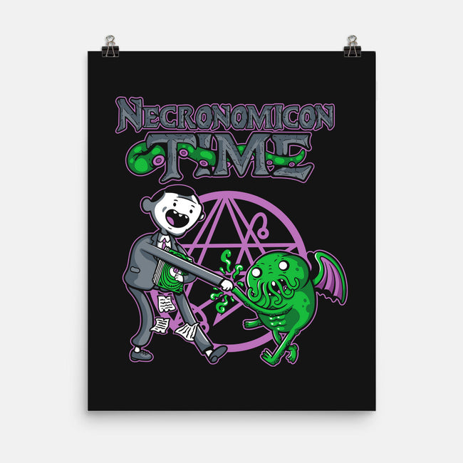 Necronomicon Time-None-Matte-Poster-demonigote
