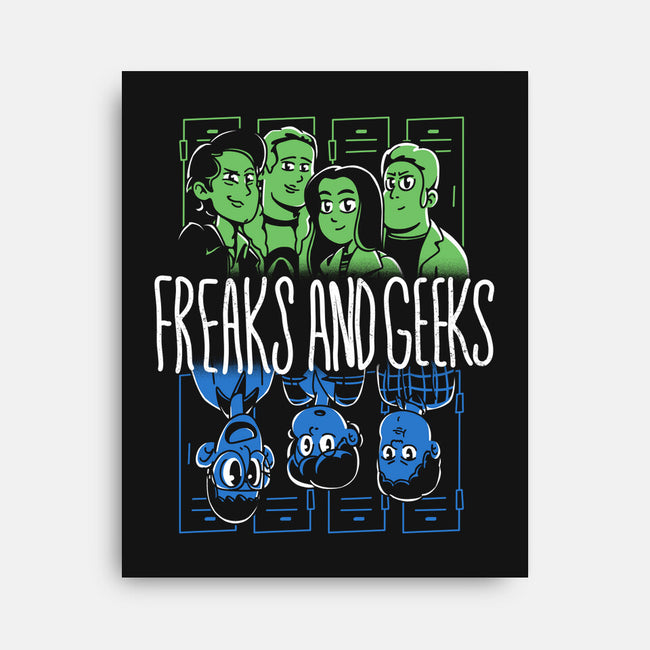 Freaks And Geeks-None-Stretched-Canvas-estudiofitas