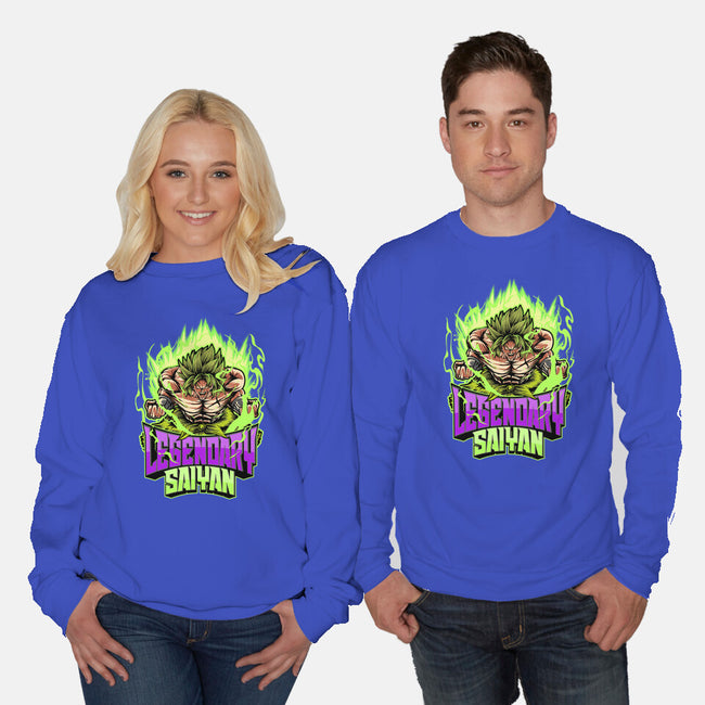 A New Saiyan-Unisex-Crew Neck-Sweatshirt-Diego Oliver