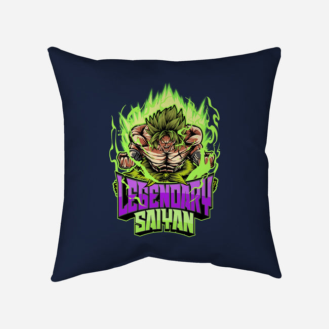A New Saiyan-None-Removable Cover-Throw Pillow-Diego Oliver