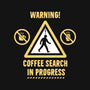 Warning Coffee Search-None-Polyester-Shower Curtain-rocketman_art