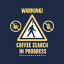 Warning Coffee Search-None-Removable Cover w Insert-Throw Pillow-rocketman_art