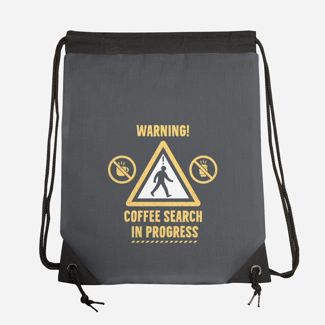 Warning Coffee Search-None-Drawstring-Bag-rocketman_art