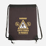 Warning Coffee Search-None-Drawstring-Bag-rocketman_art