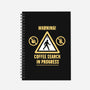 Warning Coffee Search-None-Dot Grid-Notebook-rocketman_art
